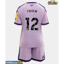 Newcastle United Malick Thiaw #12 3rd trikot Kinder 2026-27 Kurzarm (+ Kurze Hosen)